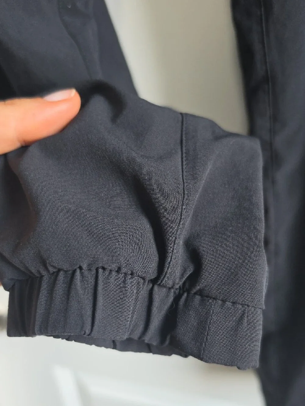 Athleta Kids Black Drawstring Jogger Pants